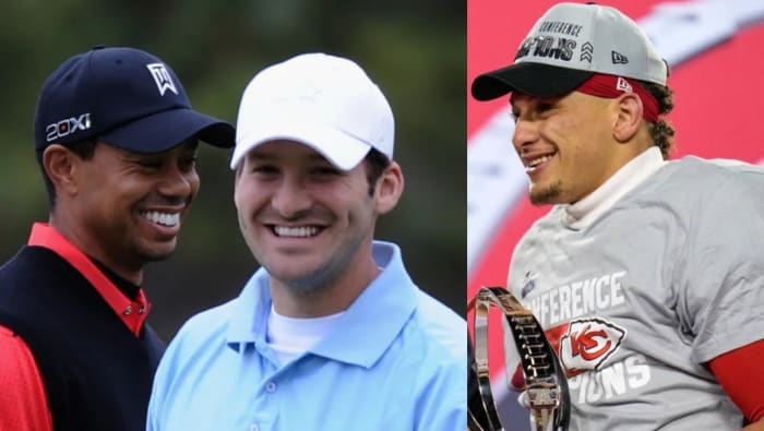 Tiger, Romo, Mahomes